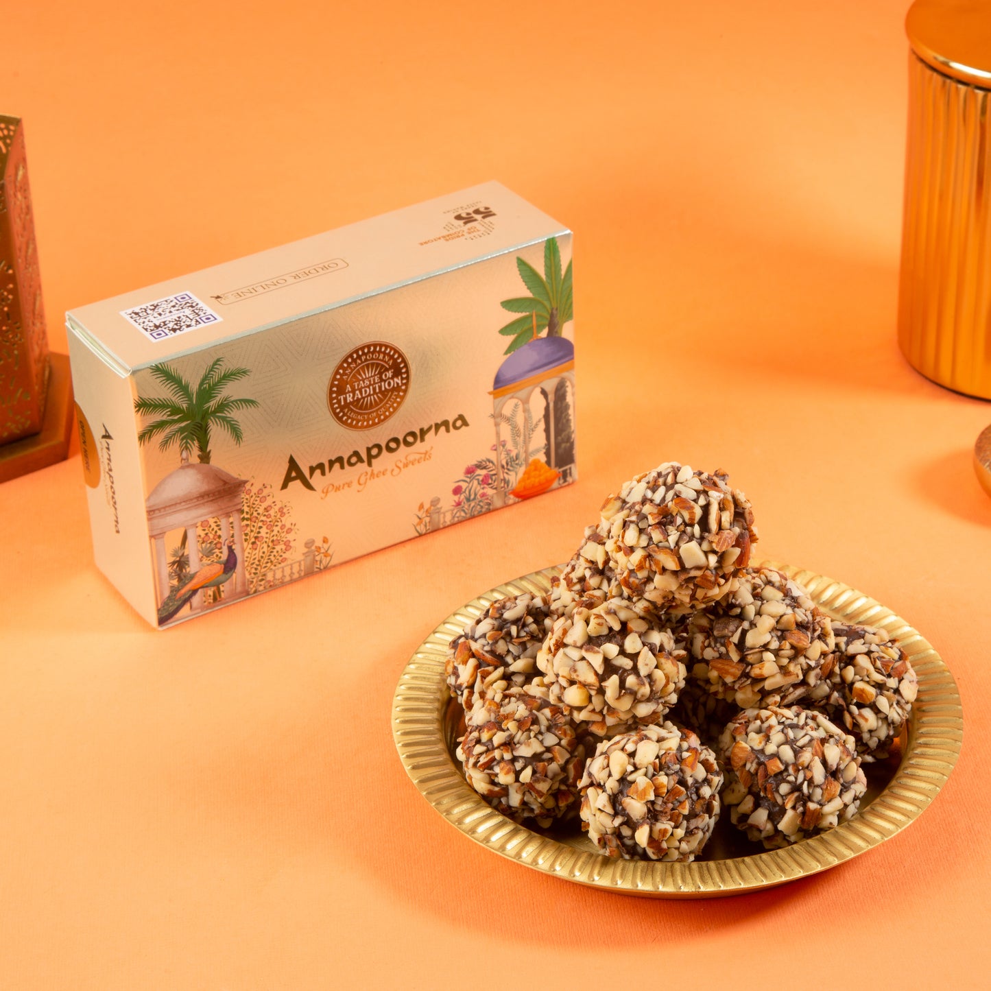 Chocolate Almond Laddu