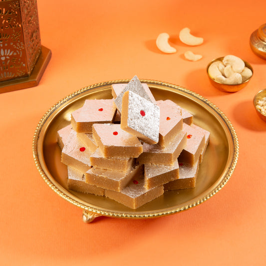 Anjeer Kaju Cake