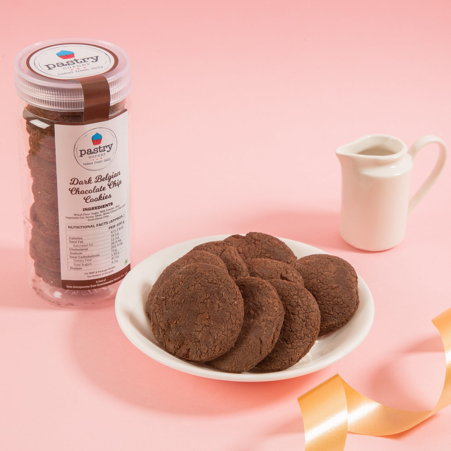 Belgian Dark Chocolate Cookies