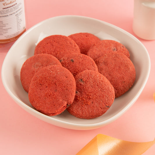 Redvelvet & Milk Chocochip Cookies