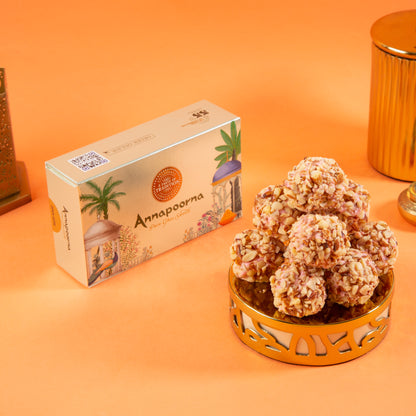 Rose Badam Laddu
